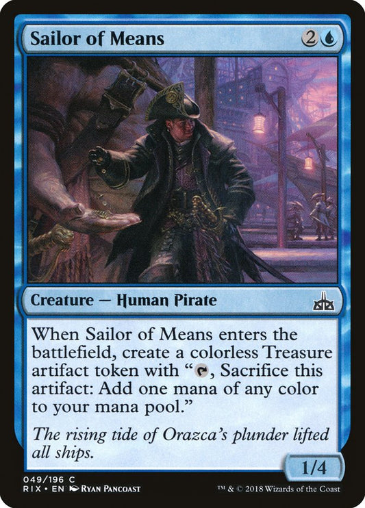 Sailor of Means [Rivals of Ixalan] [Foil]