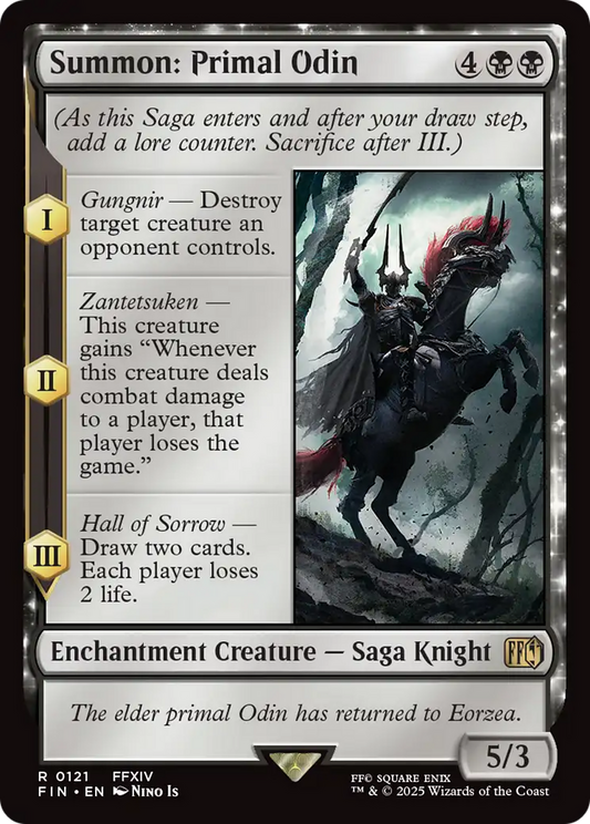 Summon: Primal Odin [FINAL FANTASY] [Foil]