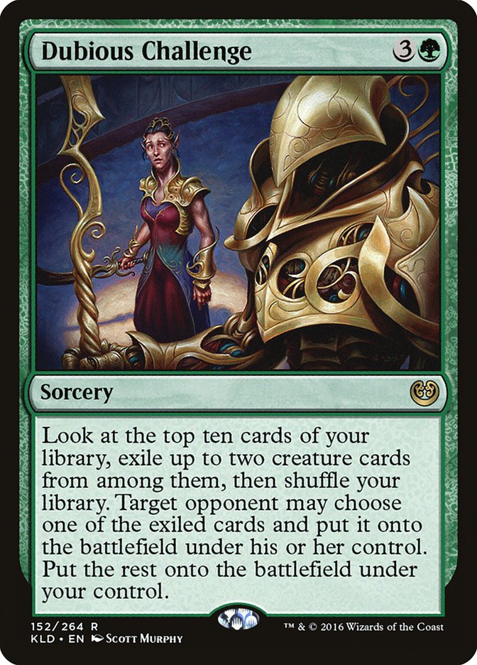 Dubious Challenge [Kaladesh] [Foil]