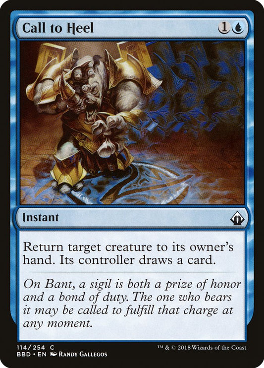 Call to Heel [Battlebond] [Foil]