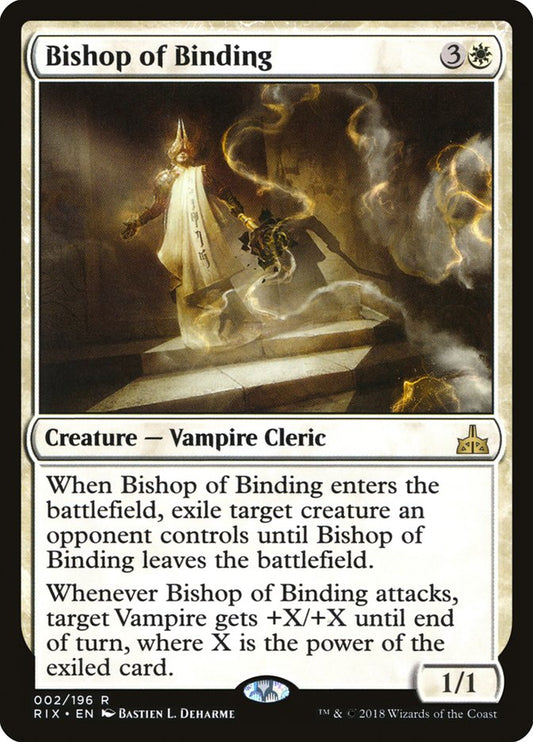 Bishop of Binding [Rivals of Ixalan] [Foil]