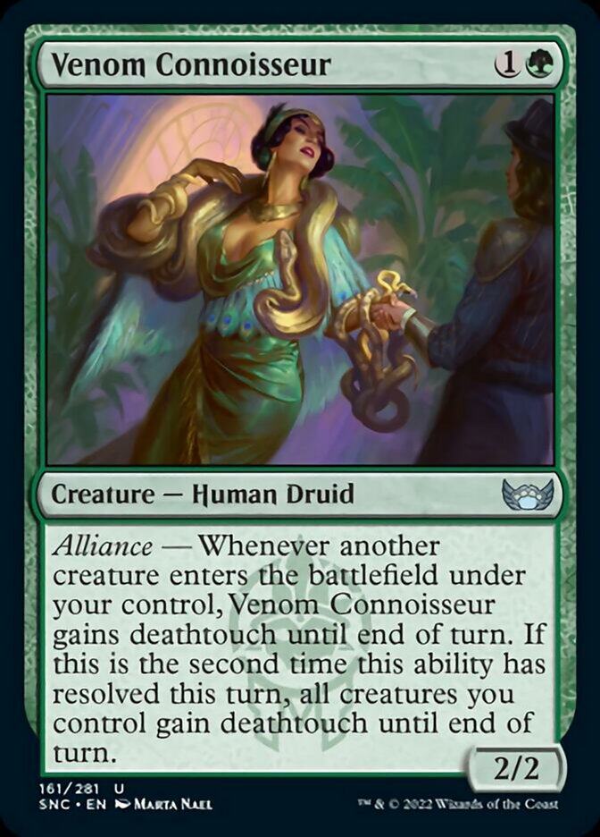 Venom Connoisseur [Streets of New Capenna] [Foil]