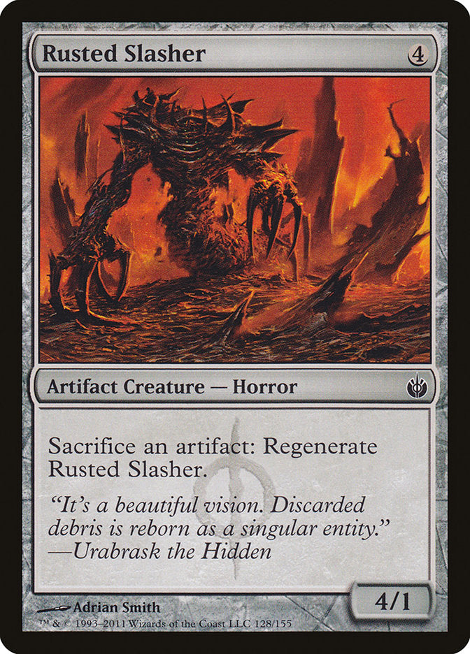 Rusted Slasher [Mirrodin Besieged] [Foil]