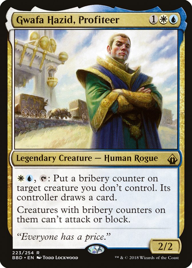 Gwafa Hazid, Profiteer [Battlebond] [Foil]