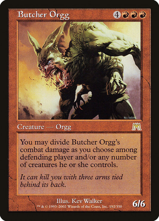 Butcher Orgg [Onslaught] [Foil]