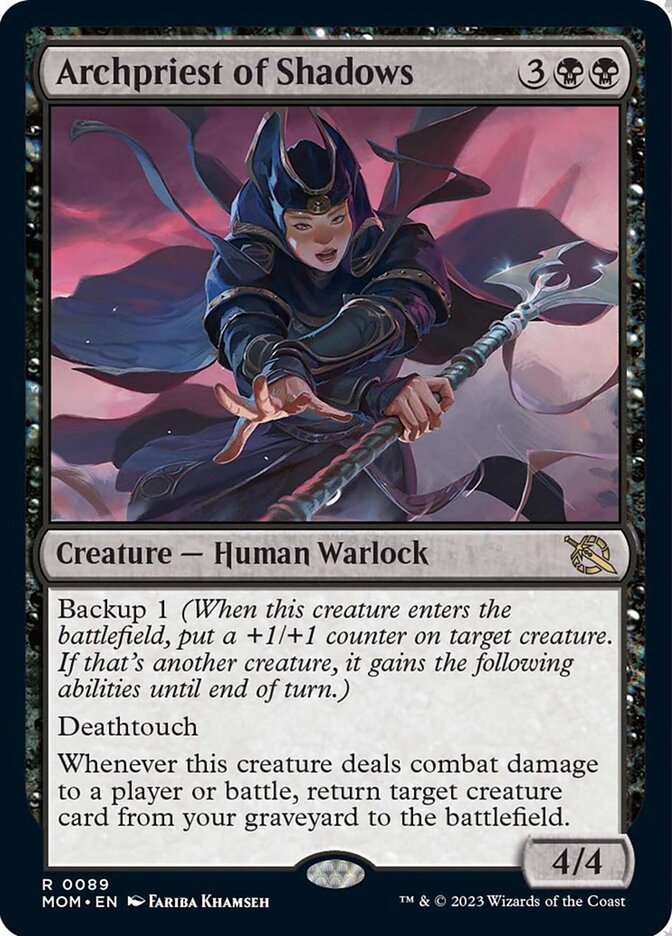 Archpriest of Shadows [March of the Machine] [Foil]