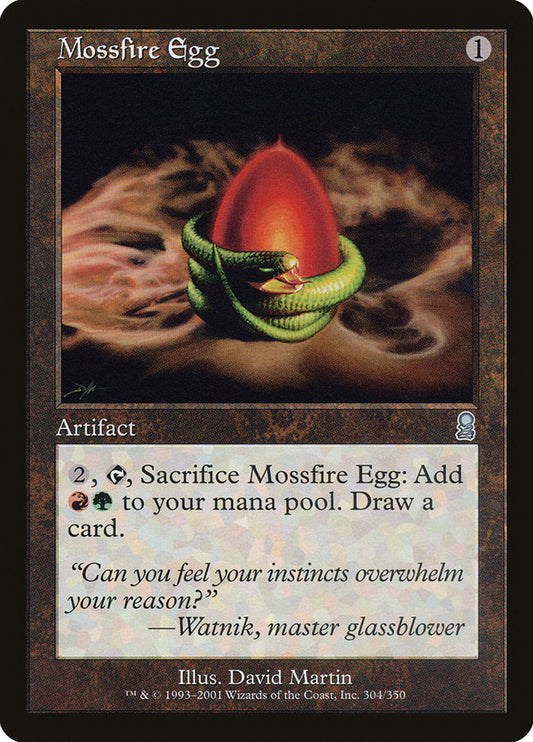 Mossfire Egg [Odyssey] [Foil]