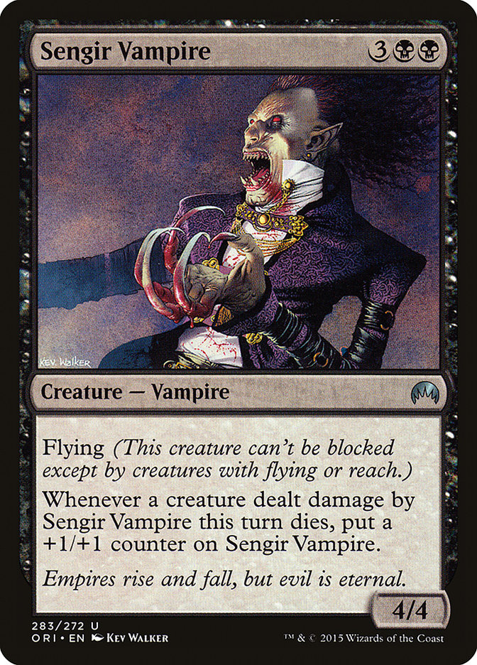 Sengir Vampire [Magic Origins] [Foil]