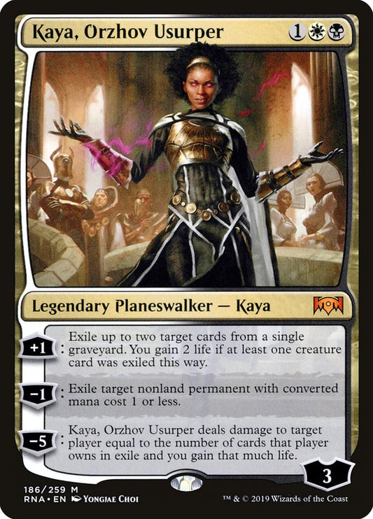 Kaya, Orzhov Usurper [Ravnica Allegiance] [Foil]