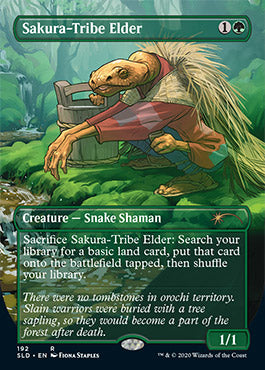 Sakura-Tribe Elder (Borderless) [Secret Lair Drop Series] [Foil]