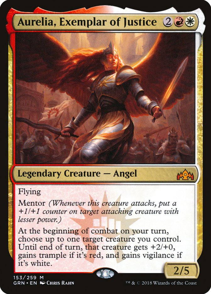 Aurelia, Exemplar of Justice [Guilds of Ravnica] [Foil]