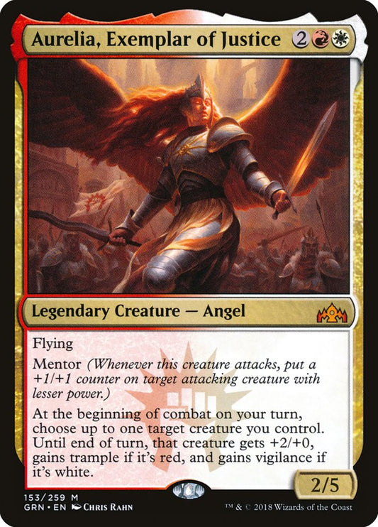 Aurelia, Exemplar of Justice [Guilds of Ravnica] [Foil]