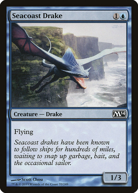 Seacoast Drake [Core Set 2014] [Foil]