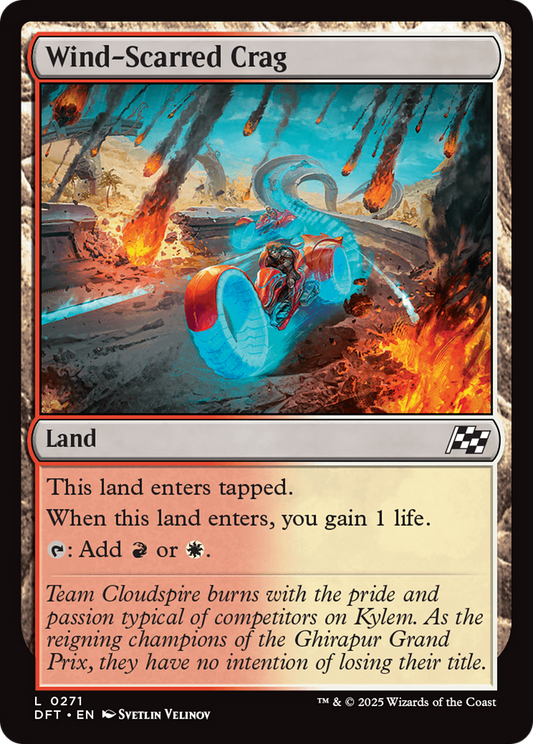Wind-Scarred Crag [Aetherdrift] [Foil]