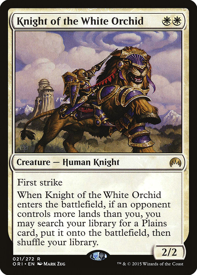 Knight of the White Orchid [Magic Origins] [Foil]