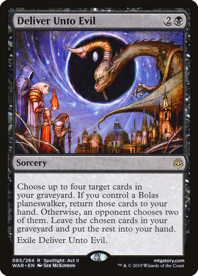 Deliver Unto Evil [War of the Spark] [Foil]
