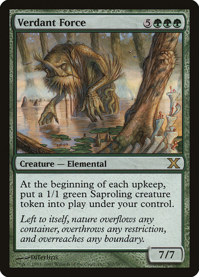 Verdant Force [Tenth Edition] [Foil]