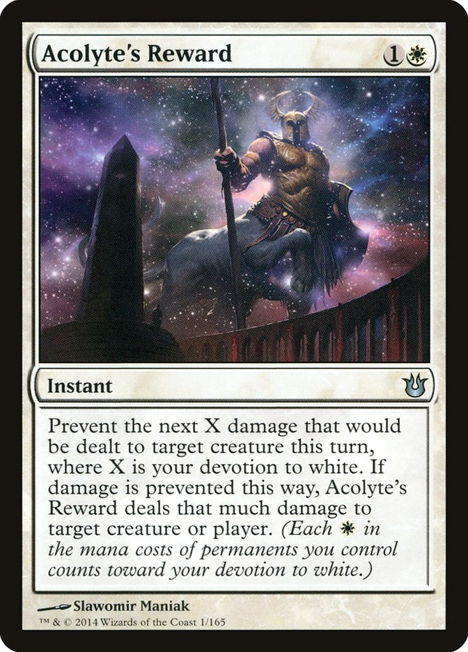 Acolyte's Reward [Born of the Gods] [Foil]