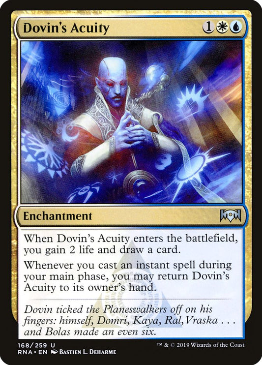 Dovin's Acuity [Ravnica Allegiance] [Foil]
