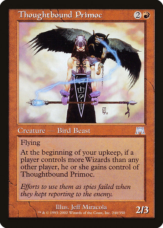 Thoughtbound Primoc [Onslaught] [Foil]