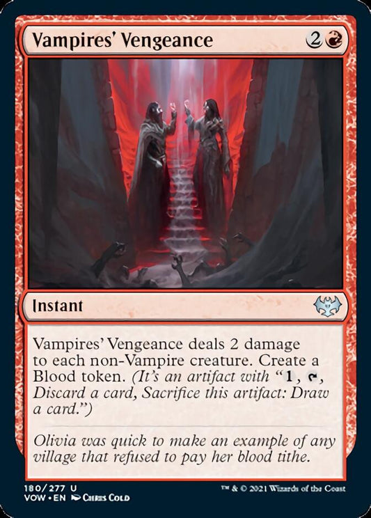 Vampires' Vengeance [Innistrad: Crimson Vow] [Foil]