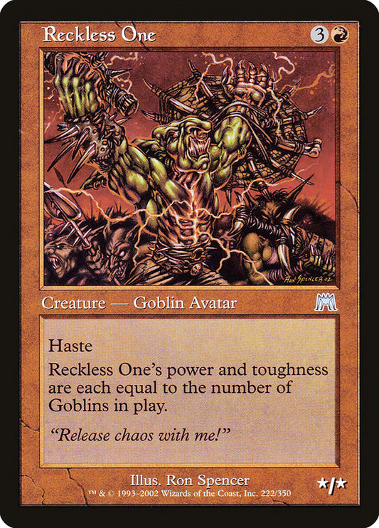Reckless One [Onslaught] [Foil]
