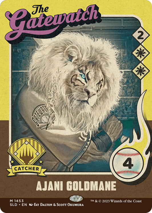 Ajani Goldmane [Secret Lair Drop Series] [Foil]