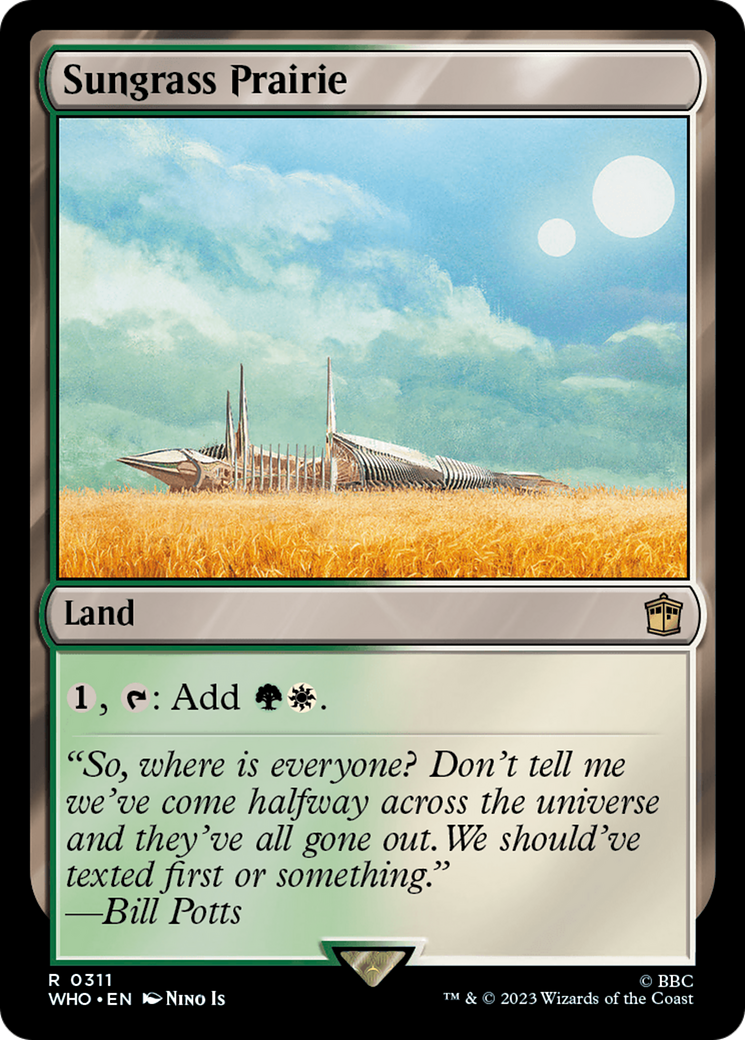 Sungrass Prairie [Doctor Who] [Foil]