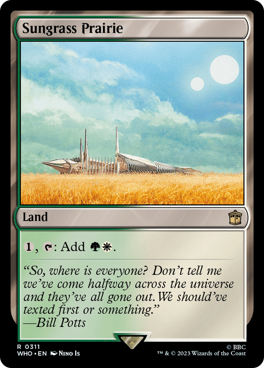 Sungrass Prairie [Doctor Who] [Foil]