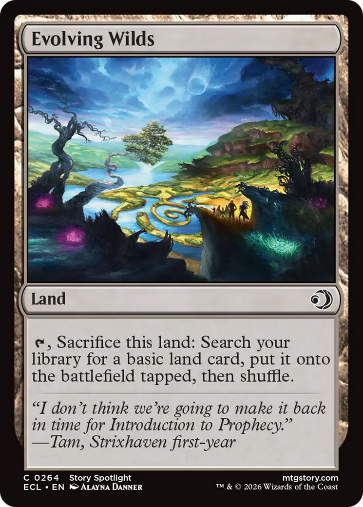 Evolving Wilds [Lorwyn Eclipsed] [Foil]