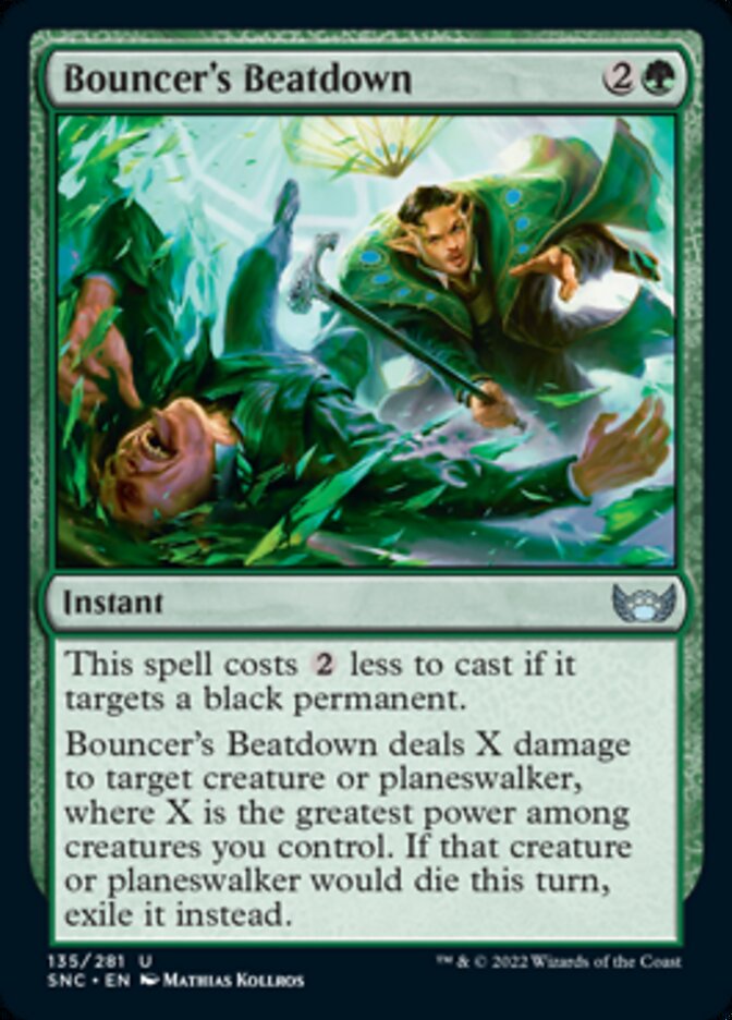Bouncer's Beatdown [Streets of New Capenna] [Foil]