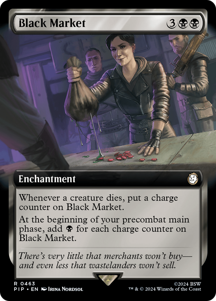 Black Market (Extended Art) [Fallout] [Foil]