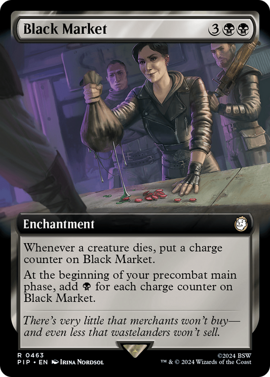 Black Market (Extended Art) [Fallout] [Foil]