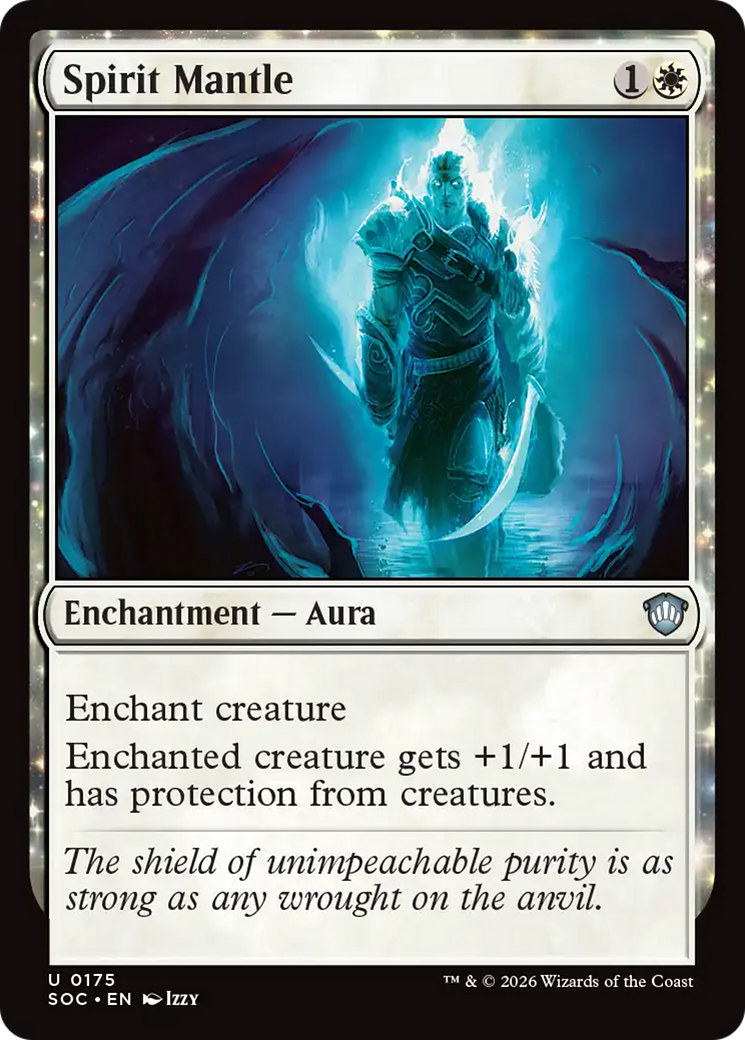 Spirit Mantle [Secrets of Strixhaven Commander] [Foil]