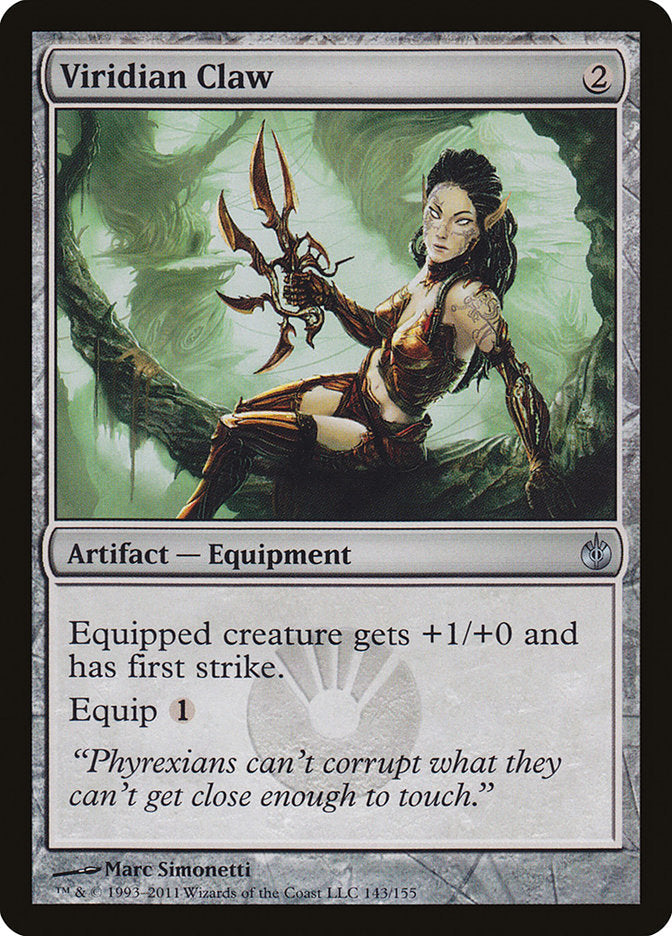 Viridian Claw [Mirrodin Besieged] [Foil]