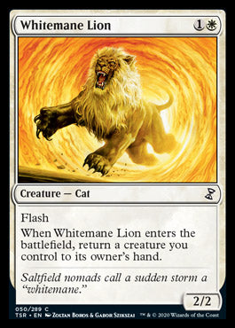 Whitemane Lion [Time Spiral Remastered] [Foil]