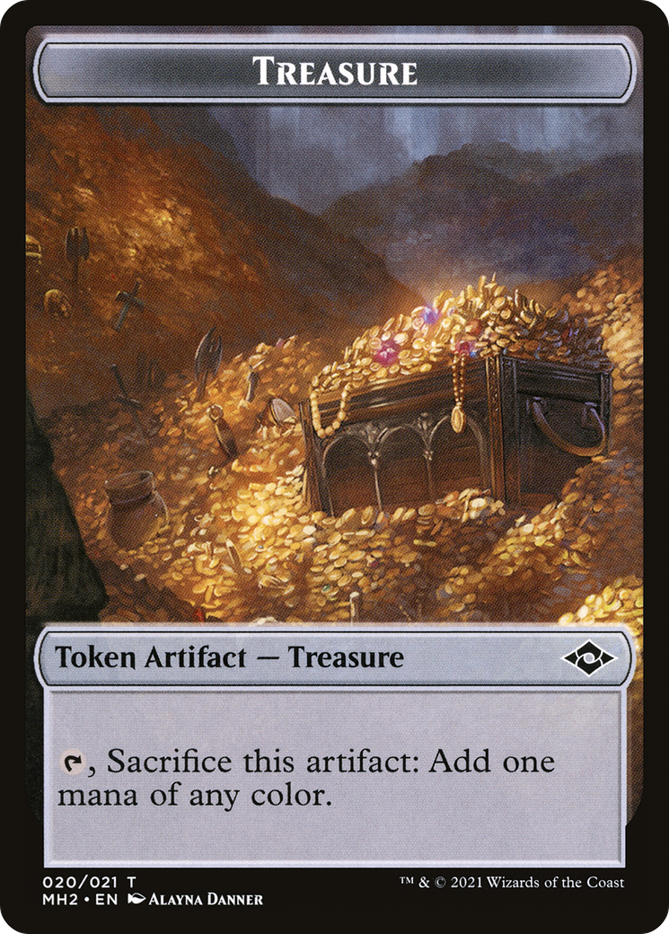 Treasure // Insect Double-Sided Token [Secret Lair: Heads I Win, Tails You Lose Tokens] [Foil]