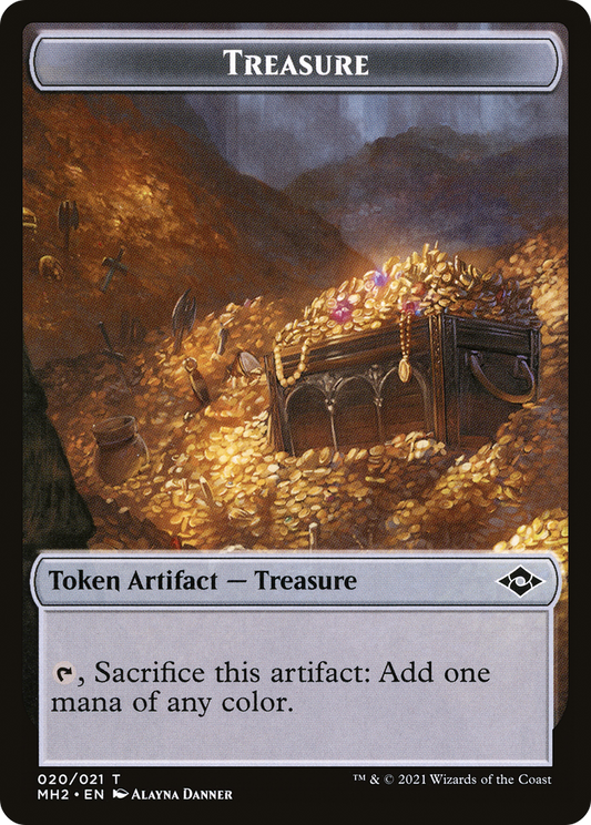 Treasure // Insect Double-Sided Token [Secret Lair: Heads I Win, Tails You Lose Tokens] [Foil]
