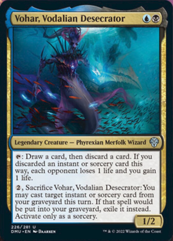 Vohar, Vodalian Desecrator [Dominaria United] [Foil]