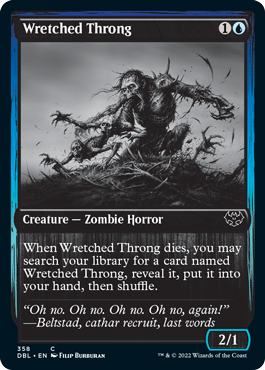 Wretched Throng [Innistrad: Double Feature] [Foil]