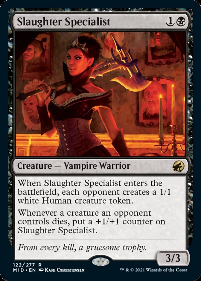 Slaughter Specialist [Innistrad: Midnight Hunt] [Foil]