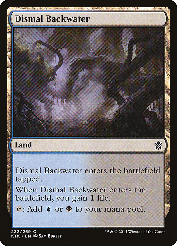 Dismal Backwater [Khans of Tarkir] [Foil]