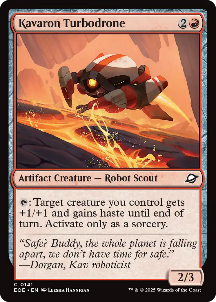 Kavaron Turbodrone [Edge of Eternities] [Foil]