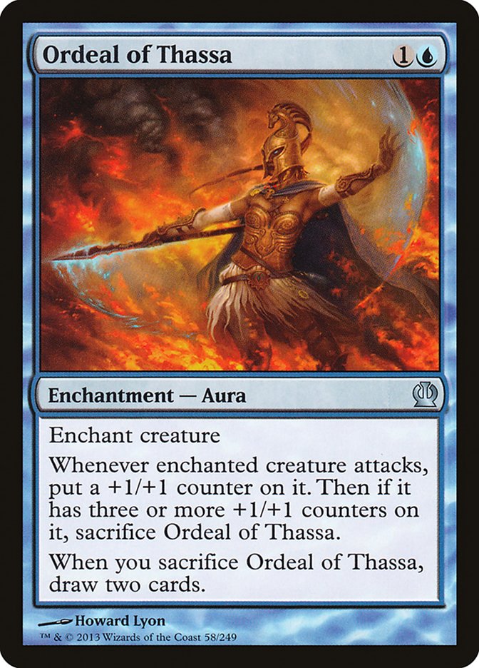 Ordeal of Thassa [Theros] [Foil]