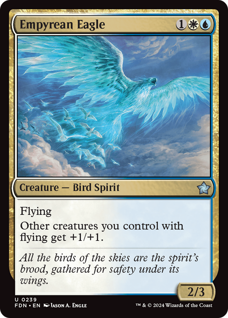 Empyrean Eagle [Foundations] [Foil]