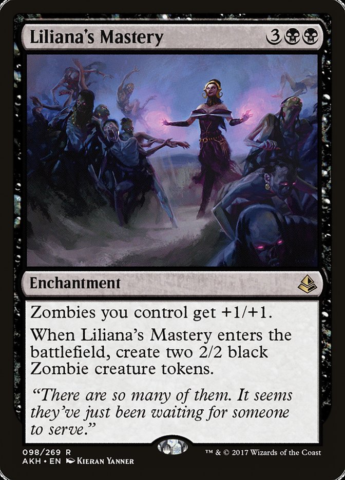 Liliana's Mastery [Amonkhet] [Foil]