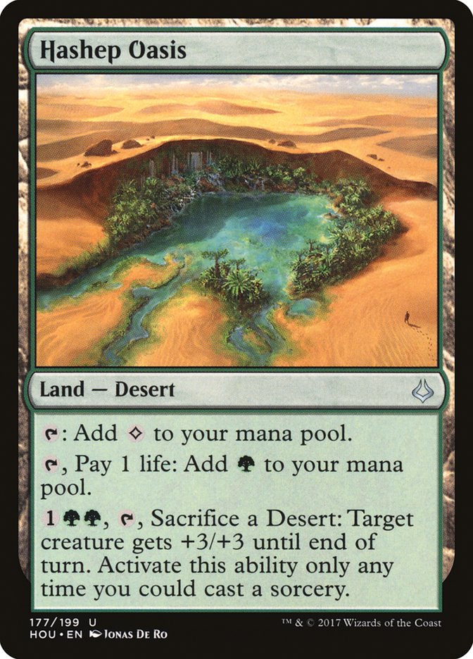 Hashep Oasis [Hour of Devastation] [Foil]