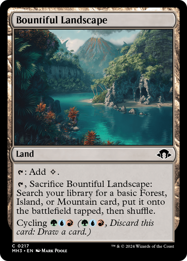 Bountiful Landscape [Modern Horizons 3] [Foil]