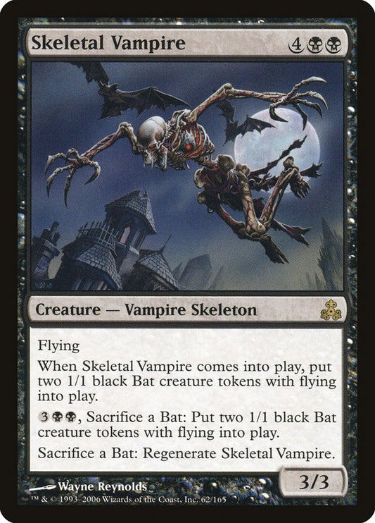 Skeletal Vampire [Guildpact] [Foil]