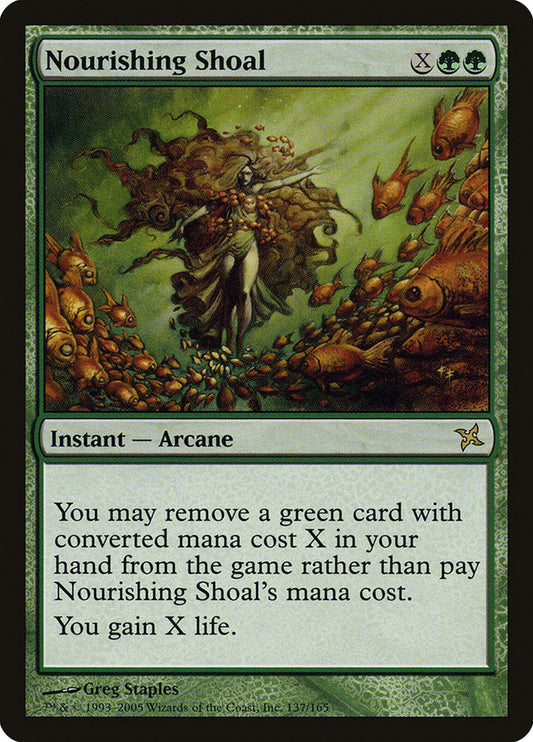 Nourishing Shoal [Betrayers of Kamigawa] [Foil]